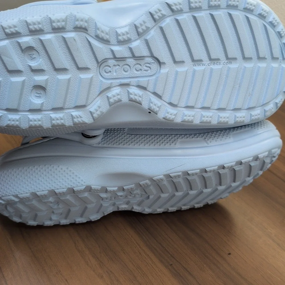 Crocs Light Blue Men's Fuzzy Comfort‎